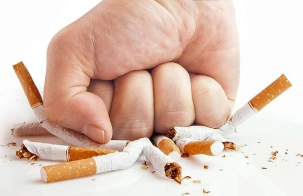 Dejar de fumar, después de lo cual se producen cambios en el cuerpo. 