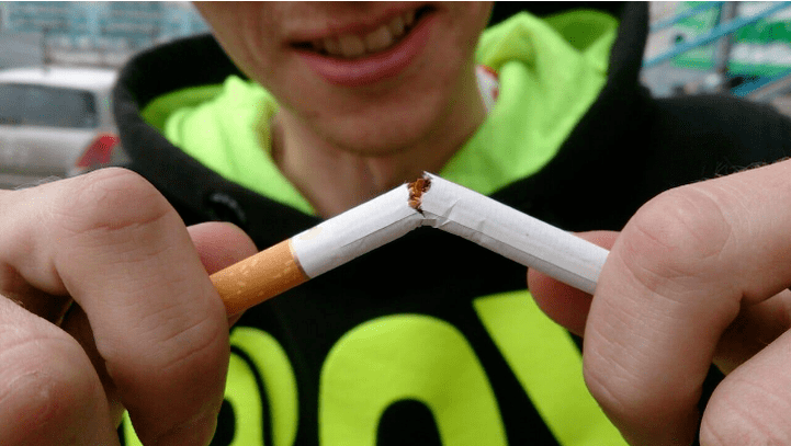 Un humo de cese agudo