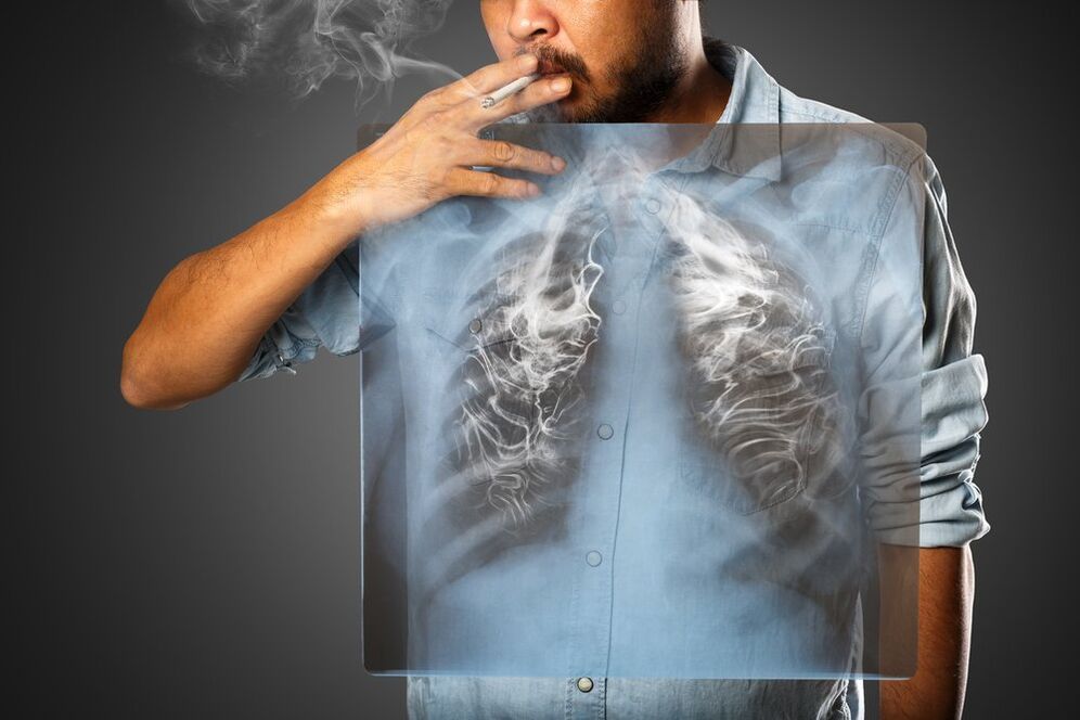 fumar tiene un efecto perjudicial en el cuerpo humano